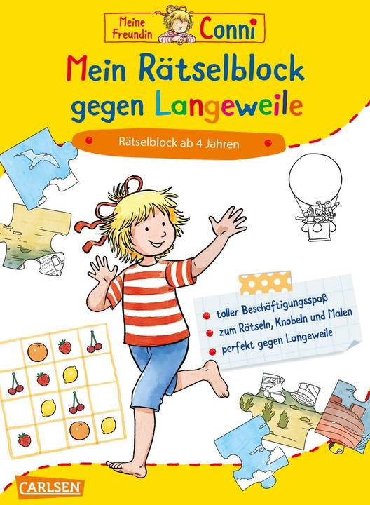 Productafbeelding Conni Gelbe Reihe (Beschäftigungsbuch): Mein kunterbunter Mitmach-Koffer für unterwegs (Buch-Set