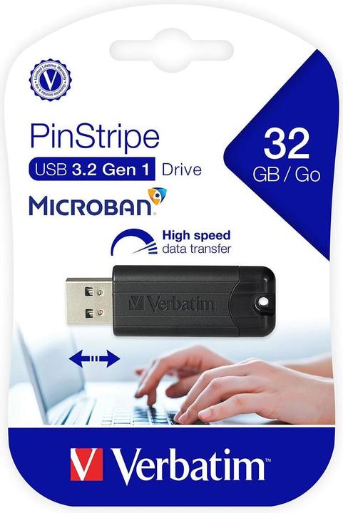 Image du produit Verbatim Store 'n' Go Pin Stripe (32 Go, USB-A)