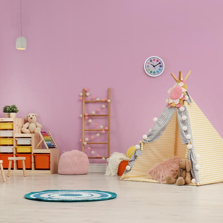 Actual product image Relaxdays Kinder-Wanduhr (30 cm)