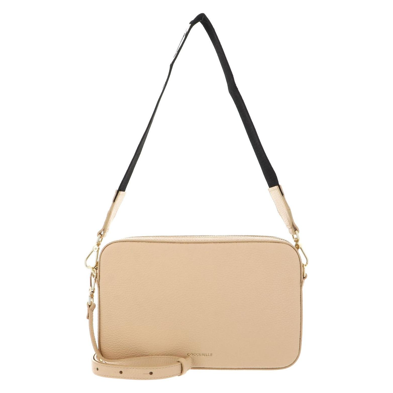 Coccinelle, Damen, Handtasche, Tebe Mini Bag Grained Leather, Orange