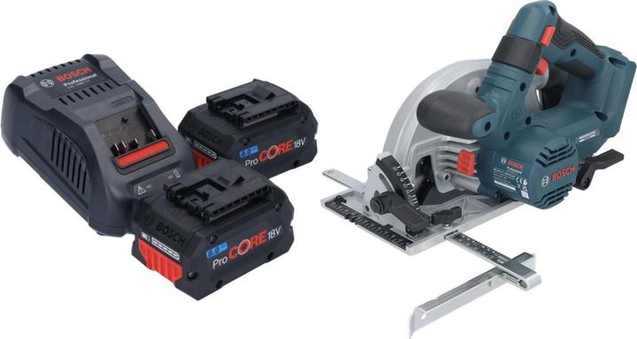 Actual product image Bosch Professional Bosch GKS 18V-57-2 Professional cordless circular saw 18 V 165 mm brushless + 2x ProCORE battery