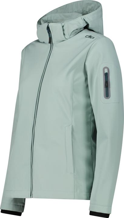 Actual product image CMP Campagnolo Women's Softshell Jacket Zip Hood (36, XS)