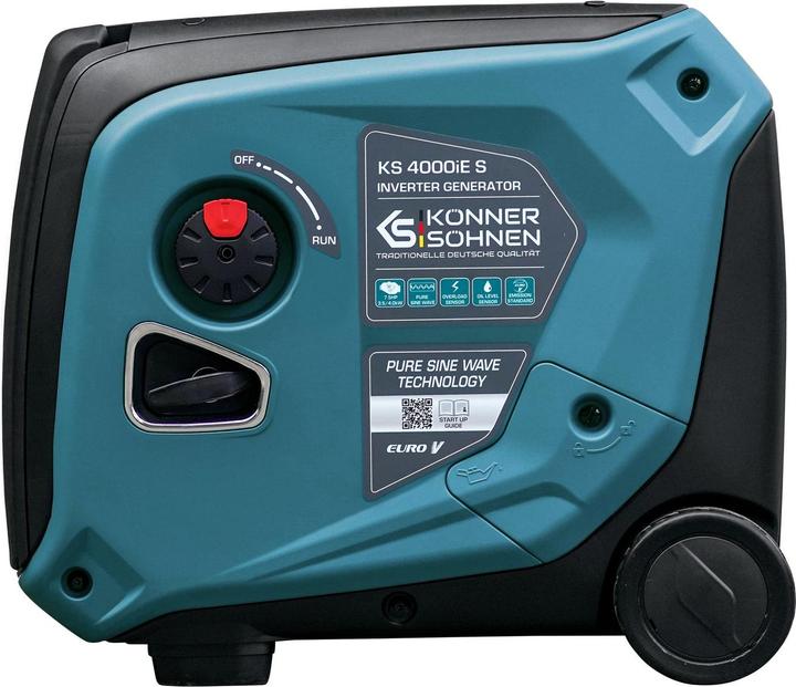 Könner & Söhnen Inverterinis generatorius KS 4000iE S Silent (3500 W, 12 l)