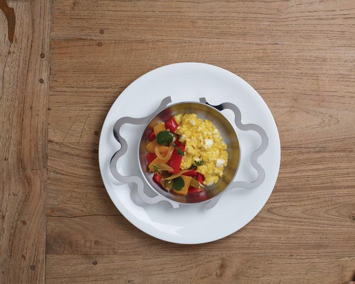 Actual product image Alessi Egg pan TEGAMINO (Frying pan, Stainless steel)