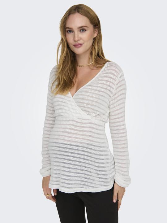 Produktbild Only Maternity Normal geschnitten V-Ausschnitt Top Top (M)