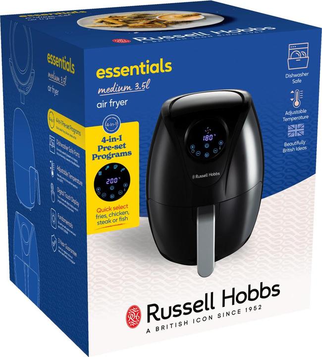 Actual product image Russell Hobbs 27350-56 Essentials hot air fryer