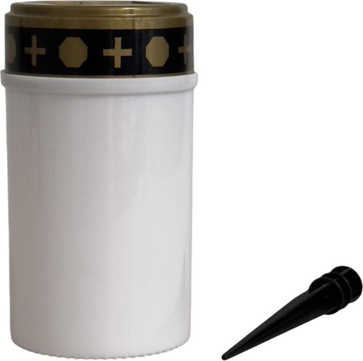 Produktbild Solar LED-Grabkerze mit Erdspiess, 4er-Set (4x)