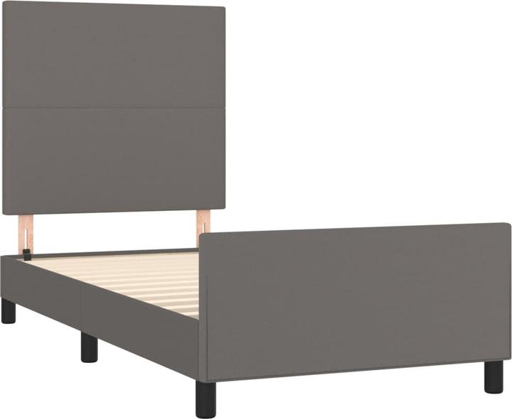 Image du produit vidaXL Bettgestell mit Kopfteil (90 x 190 cm)