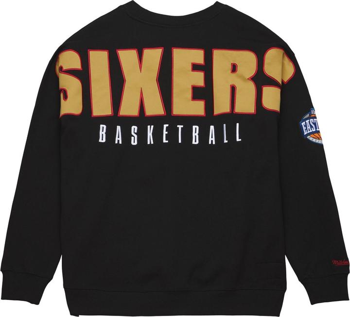 Actual product image Mitchell & Ness Philadelphia 76ers fleece jumper - L (L)