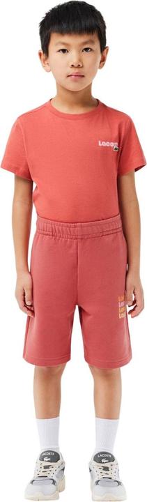 Actual product image Lacoste Childrens/Kids Fleece Print Shorts (164)