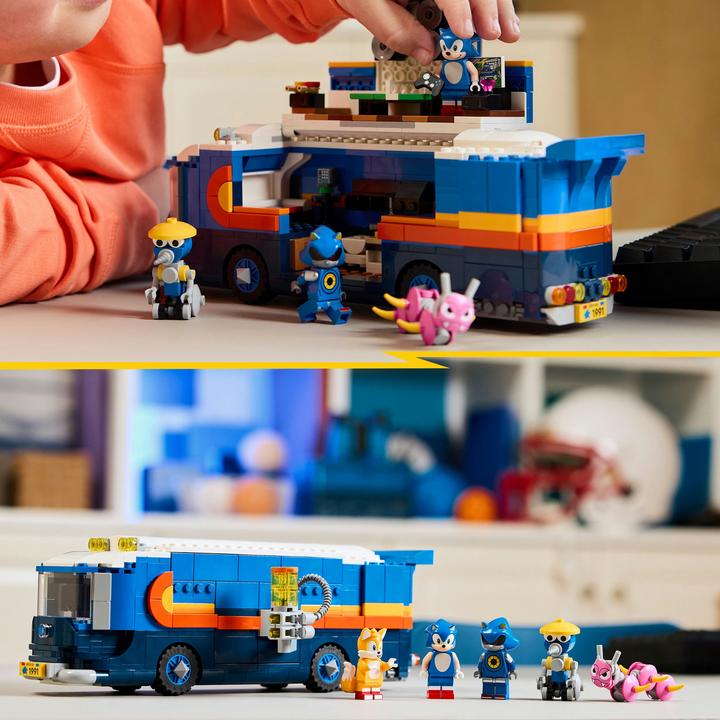 Produktbild LEGO Team Sonics Kommando-Truck (77006, LEGO Sonic)