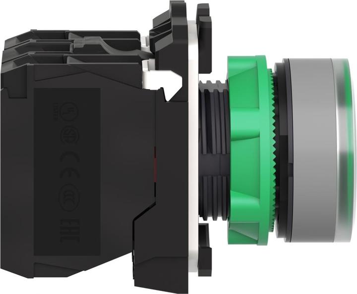Actual product image Schneider Electric Schneider illuminated pushbutton XB5AW33G5C0compl plastic tactile green