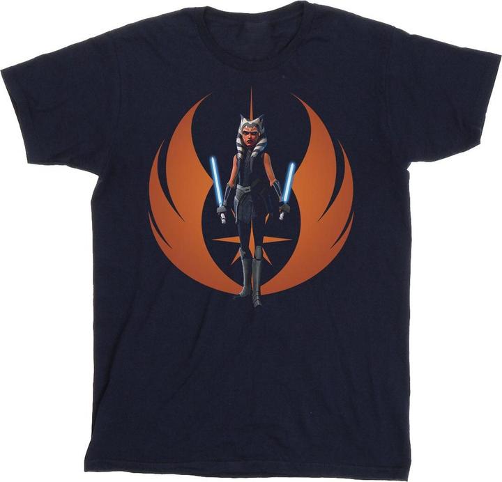 Produktbild Star Wars Clone Wars Ahsoka Rebel Pose TShirt Jungen (116)