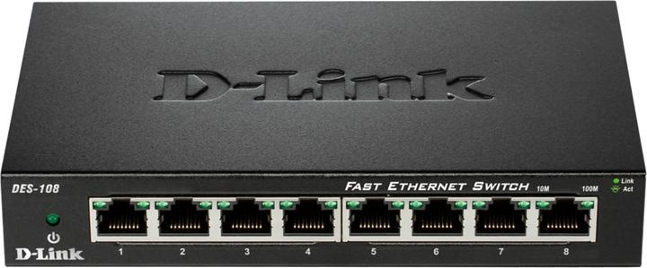 Produktbild D-Link DES-108/E (8 Ports)