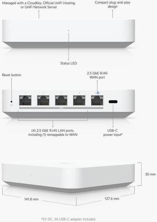 Image du produit Ubiquiti Gateway Max