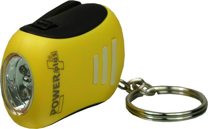 Actual product image Powerplus Solar Dynamo LED keychain torch