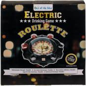 Actual product image Ootb Out of the blue Electronic Alcoholic Game Roulette with 6 Shot Glasses, Multi-Coloured, D: approx.