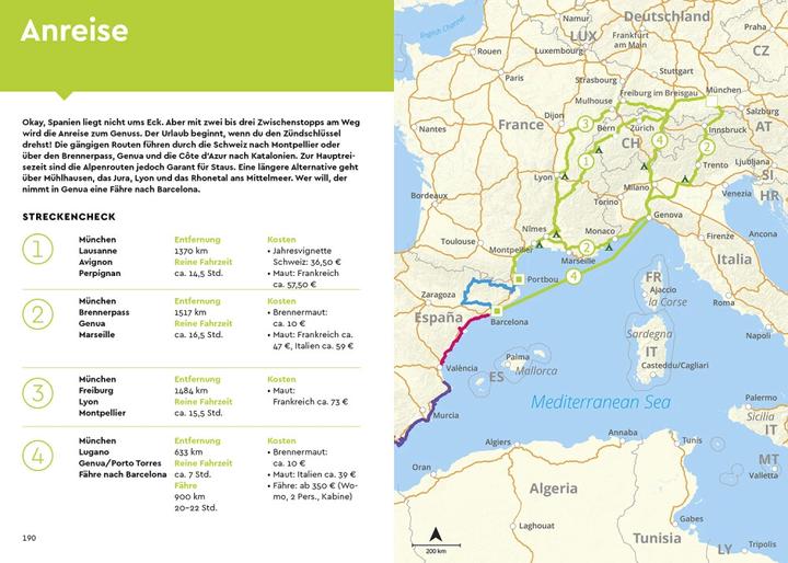 Actual product image Camper Guide Spain: Mediterranean Coast, Catalonia & Andalusia (German, Jan Marot)