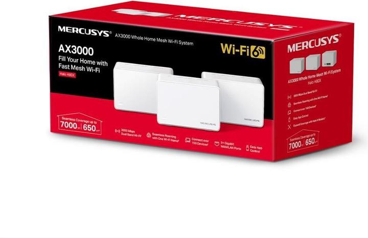 Actual product image Mercusys AX3000 Whole Home Mesh Wi-Fi System