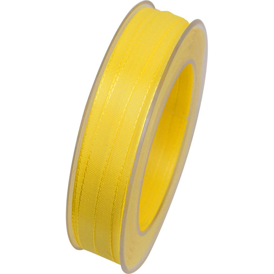 Goldina, Geschenkverpackung, Basic Taftband 10mmx50m gelb (Geschenkband)