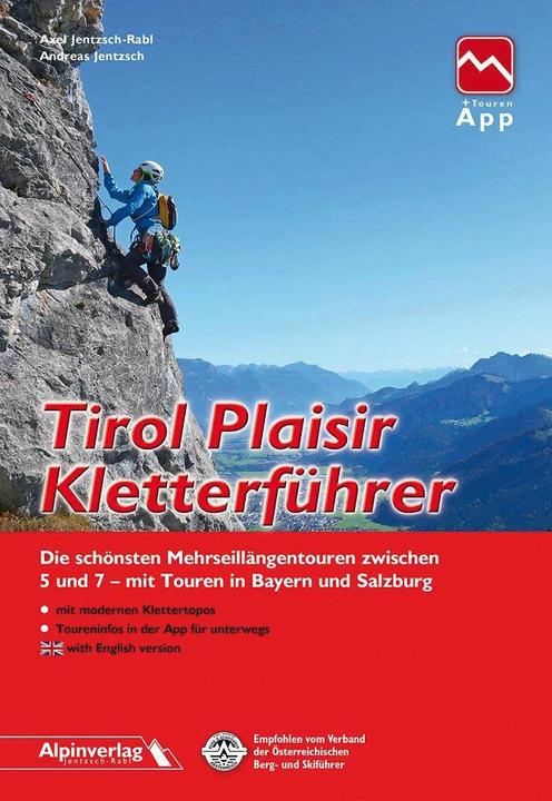 Tirol Plaisir Kletterführer (Deutsch, Andreas Jentzsch, Axel Jentzsch-Rabl, 2020)