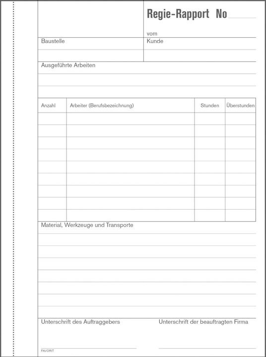 Image du produit Favorit Rapports des directeurs (2 x)
