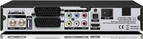 Produktbild Topfield SBP-2001 CI+, HDTV SAT-Receiver, PVR-ready, Schwarz (DVB-S, DVB-S2)