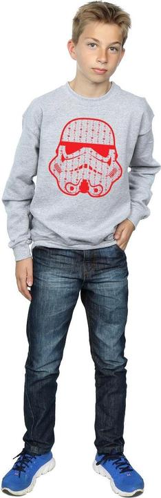 Image du produit Star Wars - Sweat CHRISTMAS STORMTROOPER HELMET - Garçon (128)