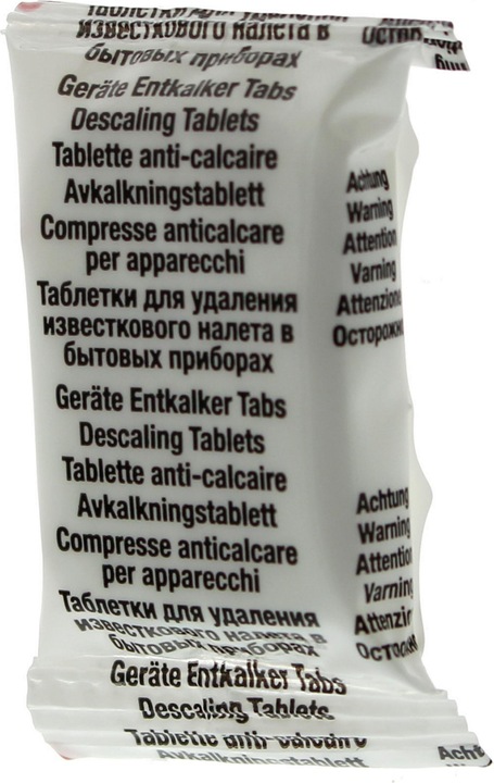 Nährwerte und Zutaten Scanpart 2790000845 2790000845 Entkalkungstabletten 6 St. (90 ml)