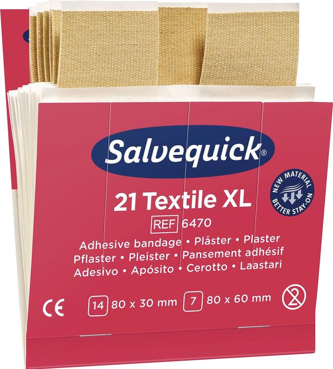 Produktbild Söhngen Refill für SALVEQUICK, elastische Pflaster-Abschnitte je 21 Stk, VE à 6 Stk (21 x)