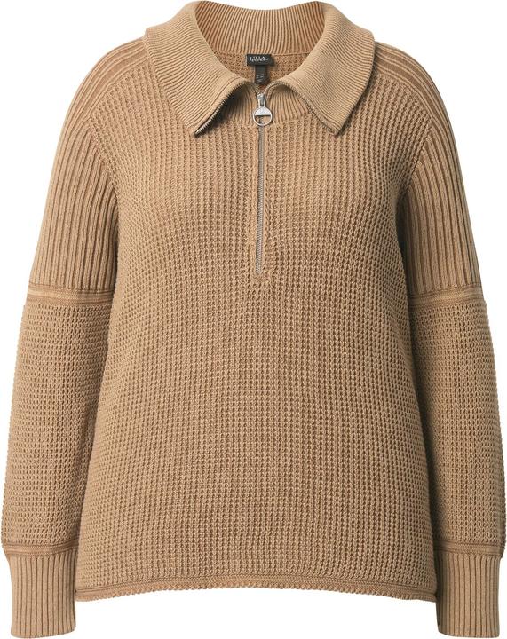 Image du produit Ulla Popken Pull camionneur à manches longues, style vintage (60)