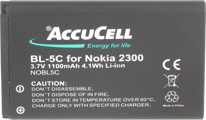 Produktbild Nokia Akku 6600, BL-5C