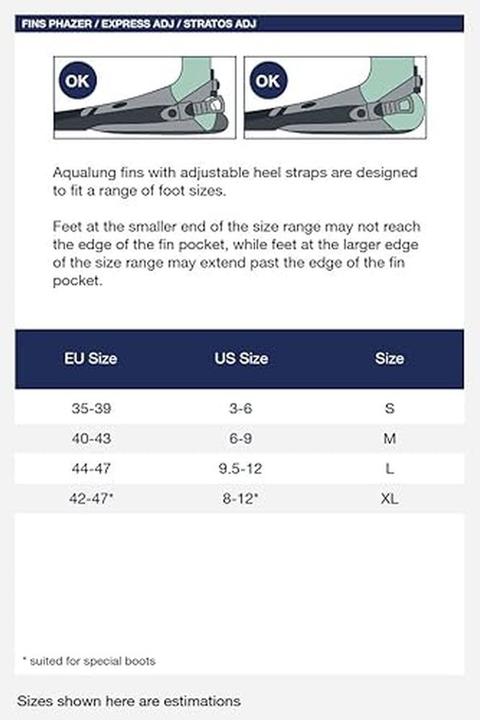 Produktbild Aqualung Fins PHAZER 341840