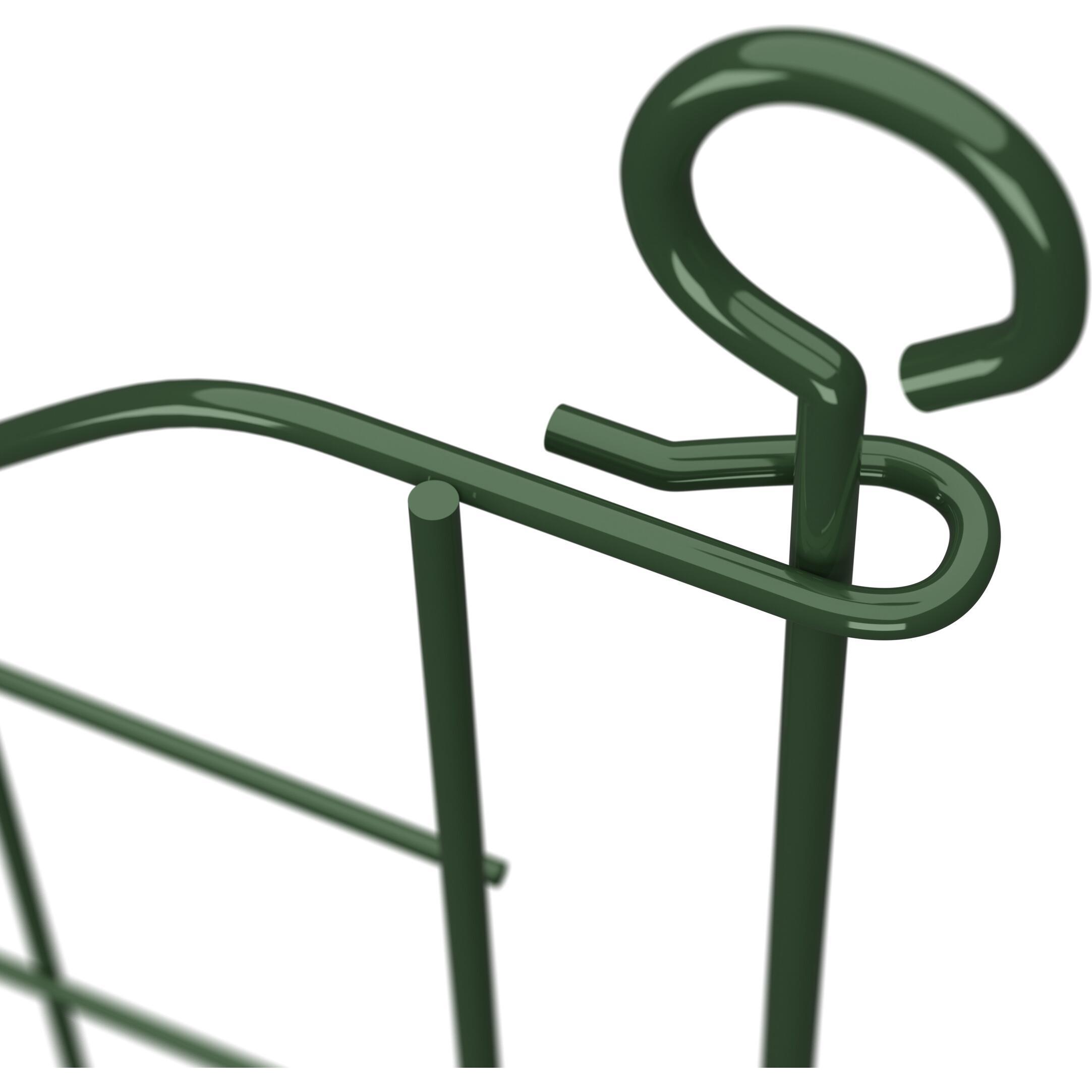Relaxdays, Gartenzaun, 5x Teichzaun