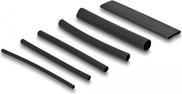 Actual product image Delock Heat shrink tubing assortment box, black, 122 pieces (122 x)