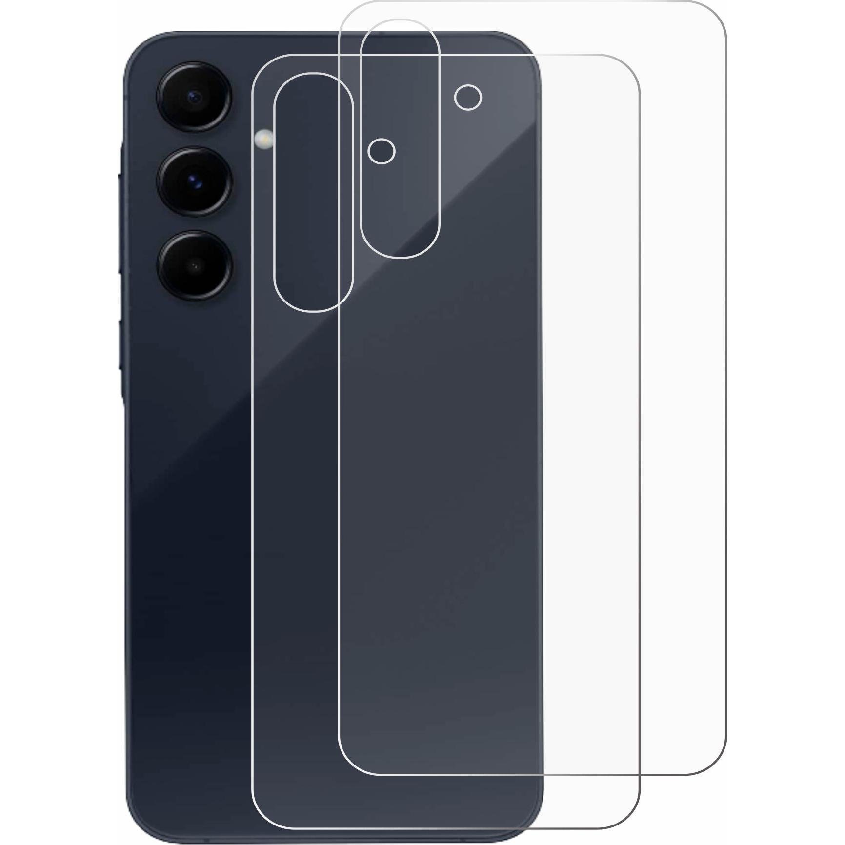 Thumbnail - ScreenLeaf Schutzfolie nachhaltiger Displayschutz Display Schutz Folie Klar Transparent (2 Stück, Samsung Galaxy A55), S...