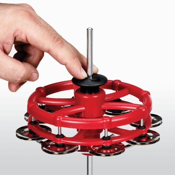 Actual product image Latin Percussion LP 193 Click Hi-Hat Tambourine with Drumsticks (Timbrel)