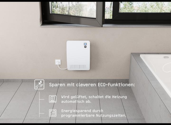 Immagine prodotto Stiebel Eltron Riscaldatore rapido CK 20 Premium, 2kW per circa 25 m², testato VDE, display LC, timer (2000 W)