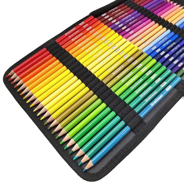 Image du produit The Toy Company 72 Stück 2B Farbstifte, Buntstifte Set mit Aufbewahrungstasche, ideal zum Zeichnen und Kritzeln (72x)