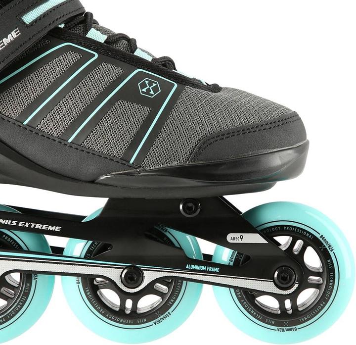 Produktbild Nils NA14217 Schwarz-MINT GRÖSSE 45 INLINE-SKATES EXTREME (45)