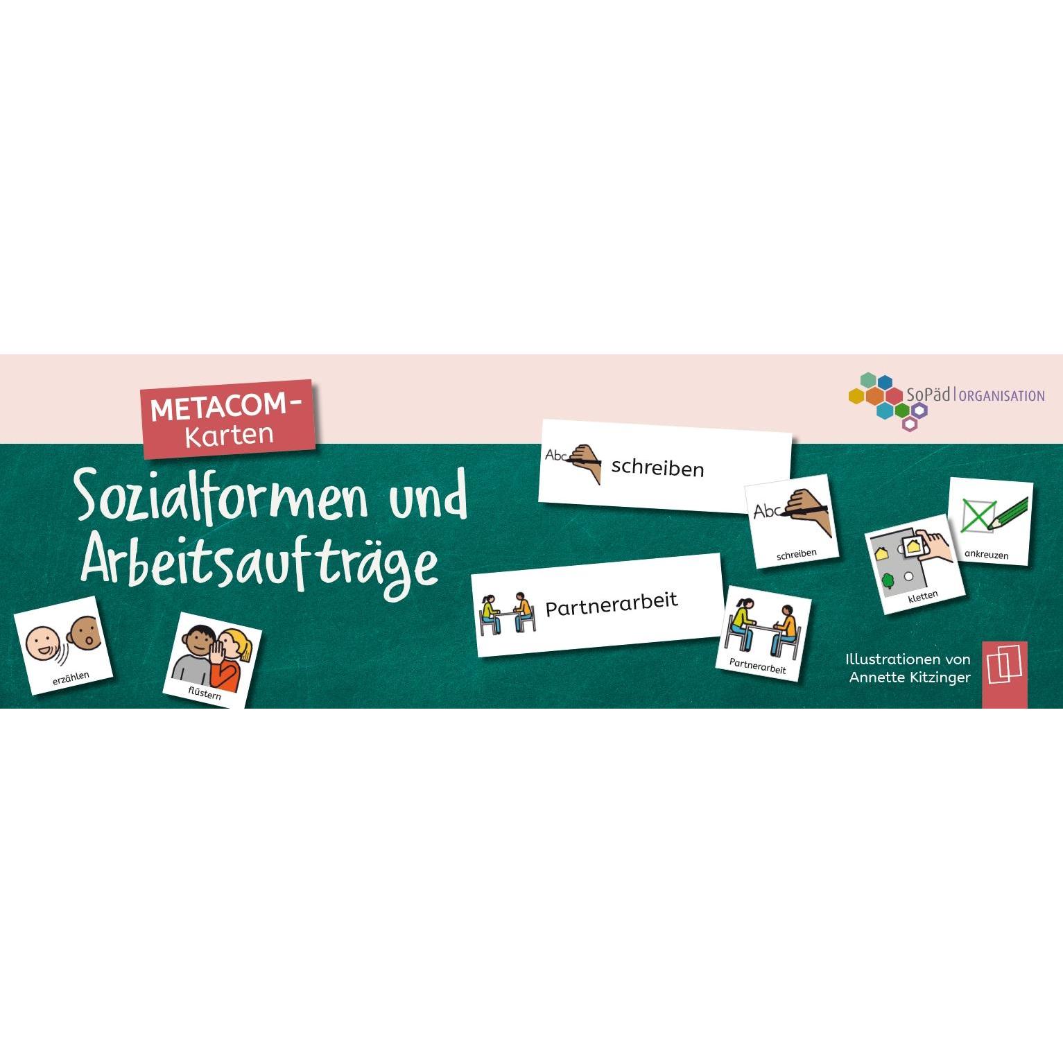 METACOM-Karten: Sozialformen und Arbeit, Sachbücher