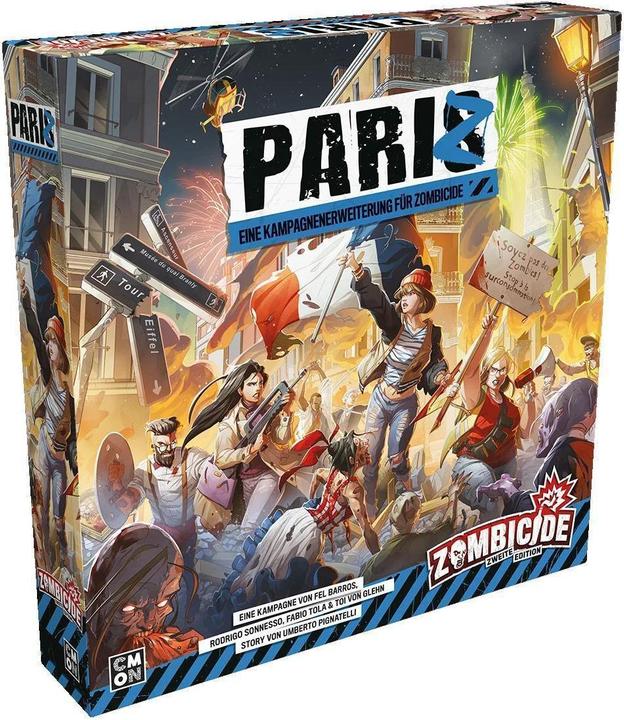 Immagine prodotto Cmon Zombicide 2. Edition - PariZ (Tedesco, 1 - 6 Giocatori)