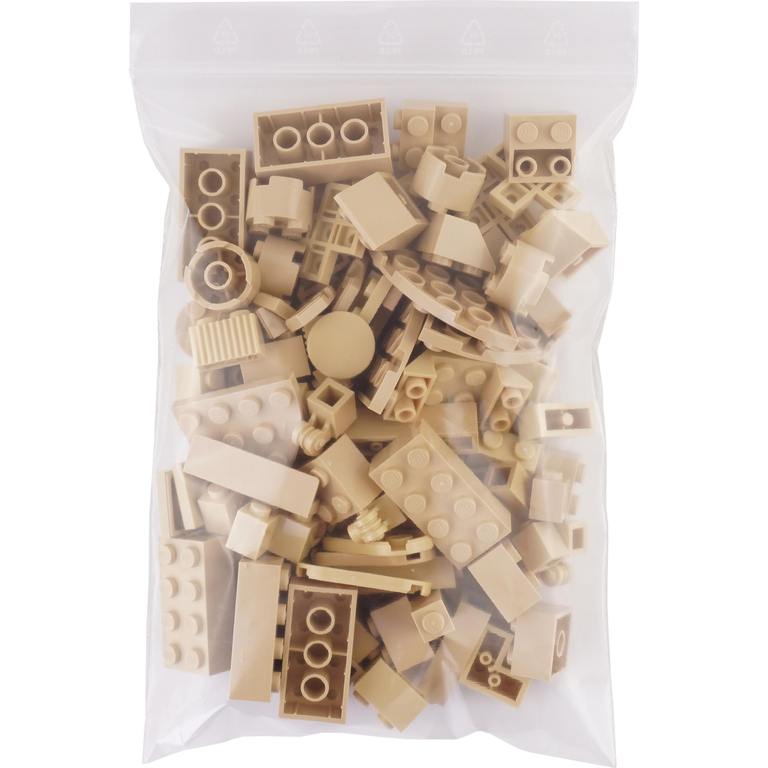LEGO Steine Beige gemischt - 250 Stück - Tan bricks mix - NEU (LEGO Zubehör)