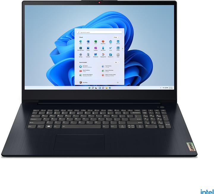 Actual product image Lenovo IdeaPad 3 17IAU7 (17.30", 512 GB, 16 GB, DE, Intel Core i7-1255U)