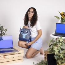 Image du produit Cerda STITCH - Sac à Dos Similicuir - 19.5 x 25 x 11 CM