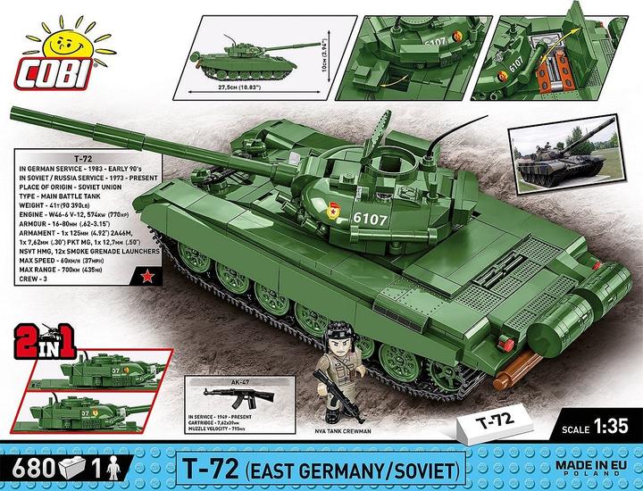Produktbild Cobi AF T-72 M1 DDR&UdSSR 678T