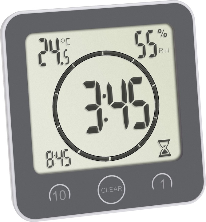 Actual product image TFA Timer bathroom / kitchen clock with