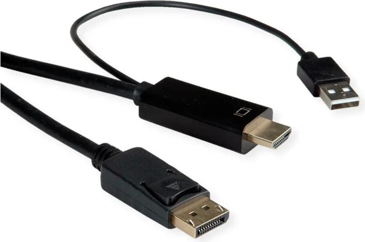 Produktbild Roline HDMI (Typ A) — DisplayPort (2 m, DisplayPort, 1.2)