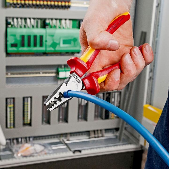 Produktbild Knipex Crimpzange für Aderendhülsen (180 mm)