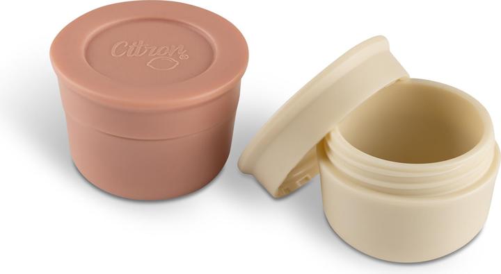 Actual product image Citron Set of 2 x Saucer cups Blush Pink/Cream